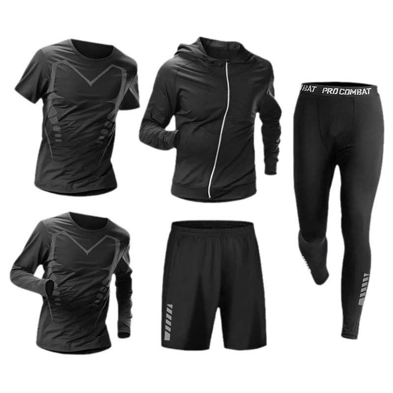 Cycling - Ensemble sportif cinq pièces pour homme