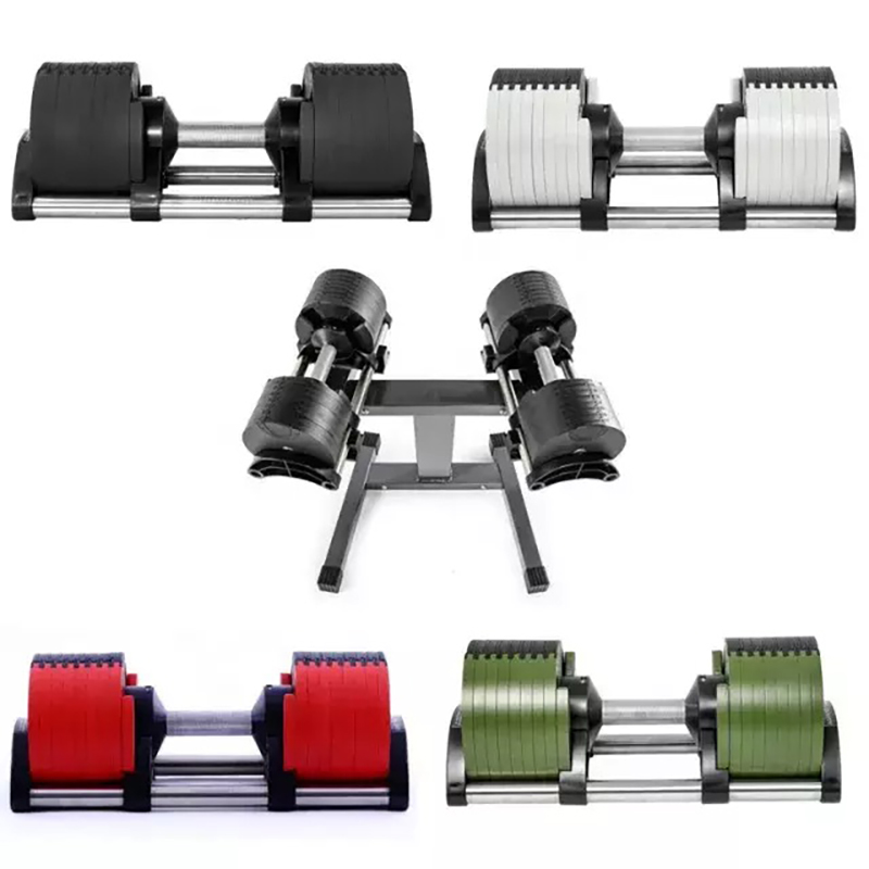 Adjustable Dumbbell Pair 40Kg - Haltères libres réglables 40 kg, ensemble
