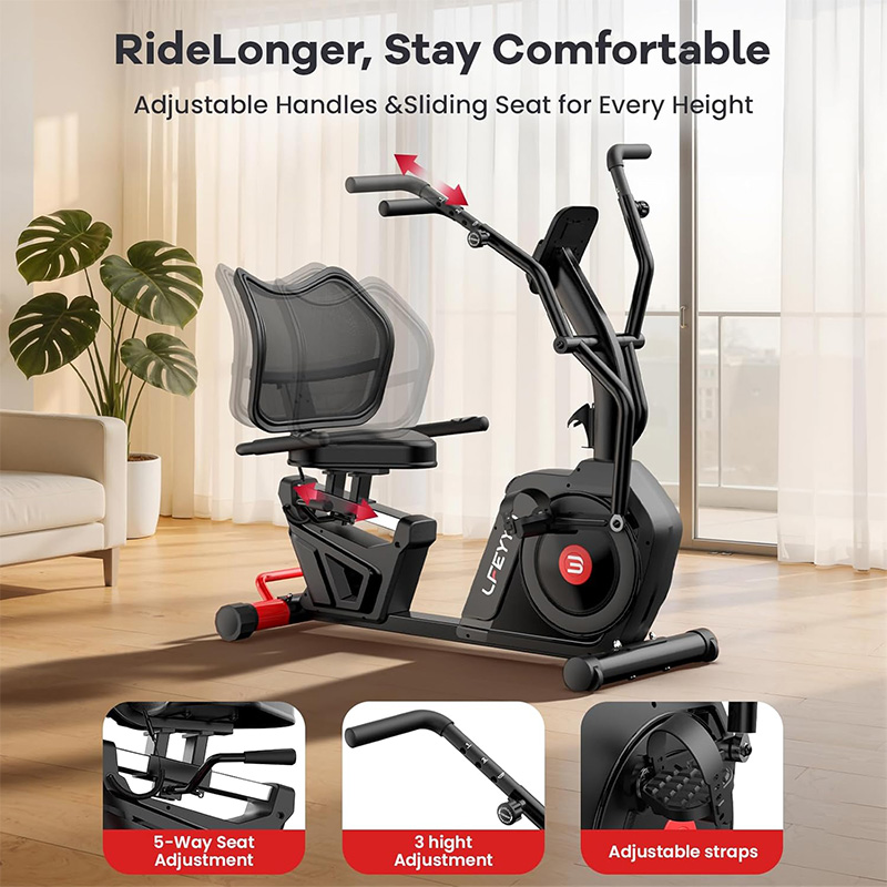 Vélo d'exercice inclinable Poo - Exercise Bike Magnetic Resistance avis et prix