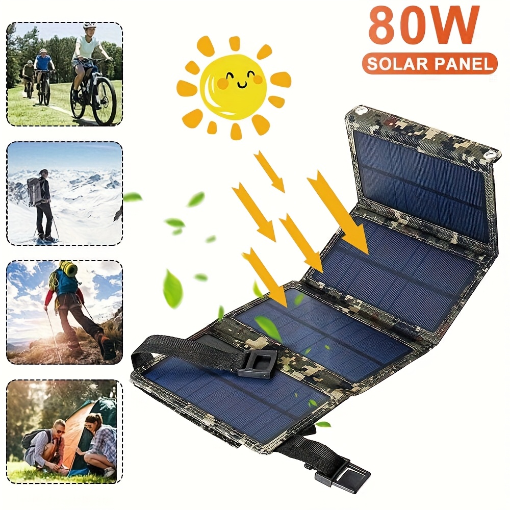 Panneau solaire portable pliab - Camping avis et prix
