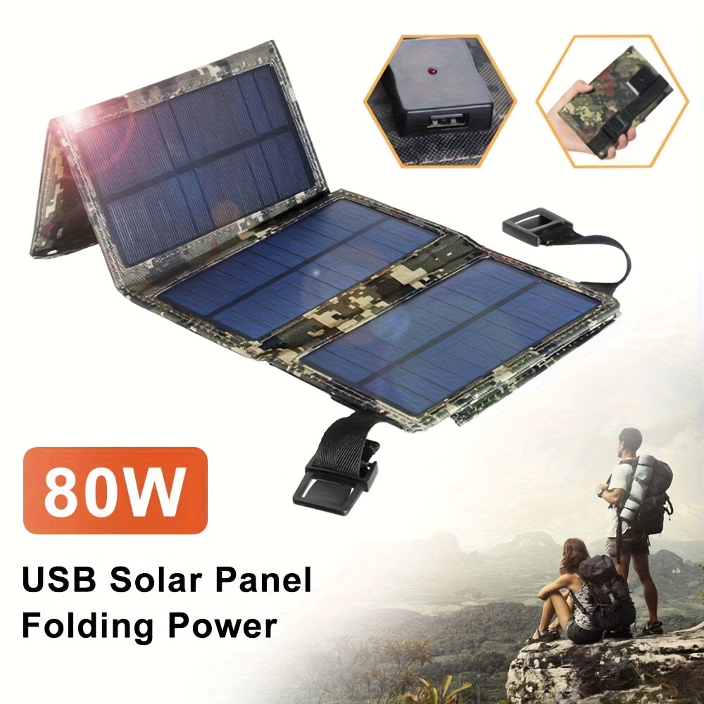 Panneau solaire portable pliab - Camping avis et prix