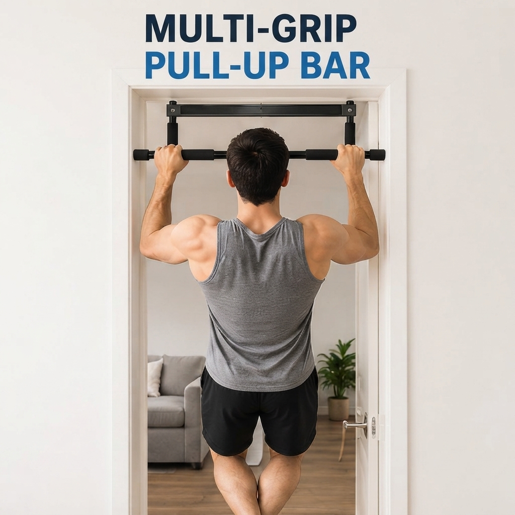 Barre de traction multifonctio - Door Pull Up Bar No Screw avis et prix